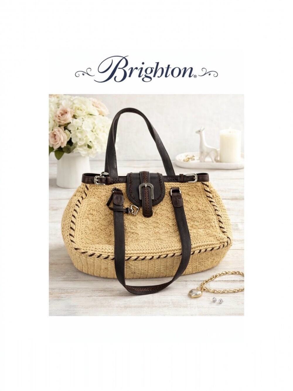 Brighton Hallie Woven Purse